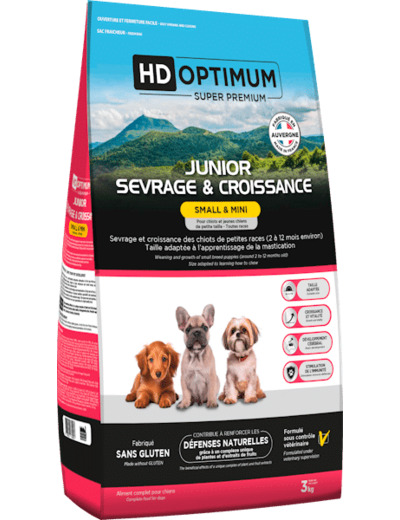 HD Optimum Small & Mini Junior Sevrage & Croissance