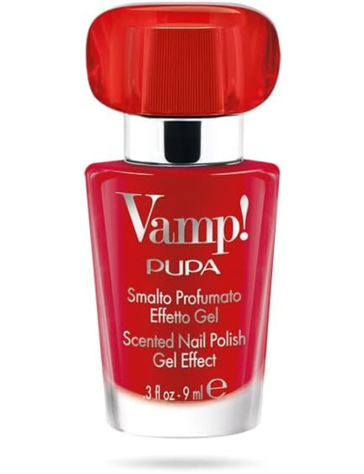 PUPA Vamp! Vernis parfumé effet gel à la fragrance rouge N°203 9 ml