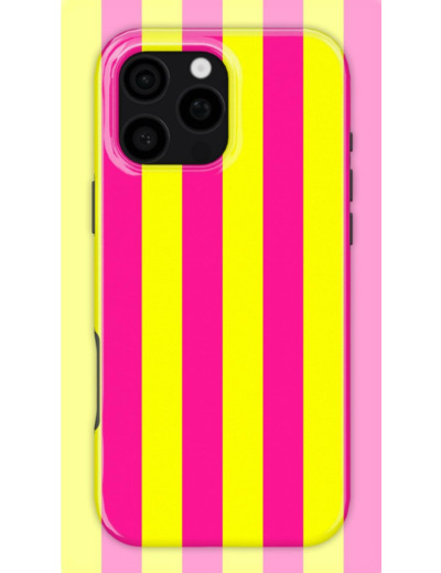 Circus Stripes Case | Coque de téléphone 3D 2en1 Ultra-résistante