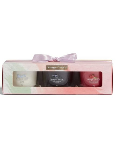 Coffret cadeau Printemps - 3 VOTIVES EN VERRE ORIGINALES