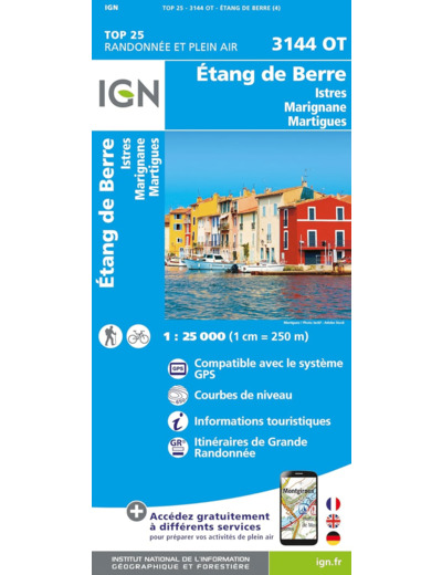 3144OT ETANG DE BERRE - ISTRES MARIGNANE - MARTIGUES