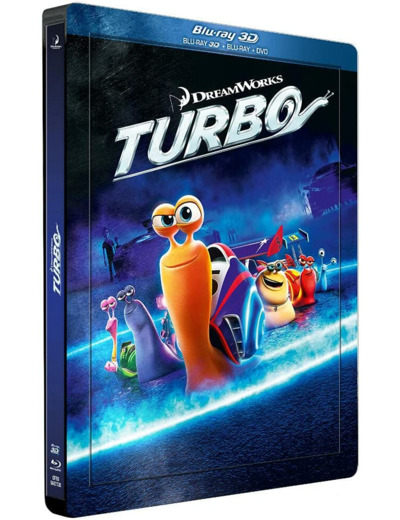 Turbo [Combo 3D + Blu-Ray + DVD-Édition boîtier SteelBook]