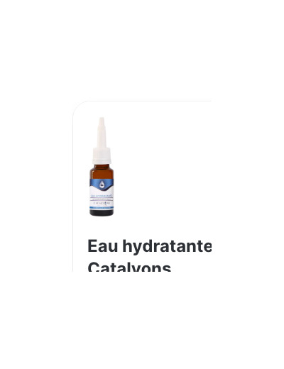 Eau hydratante yeux