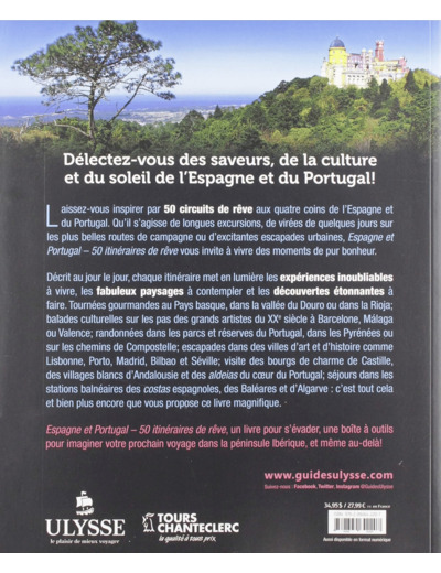 ESPAGNE ET PORTUGAL - 50 ITINERAIRES DE REVE
