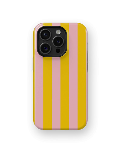 Sunny Stripes Case | Coque de téléphone 3D 2en1 Ultra-résistante