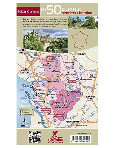 POITOU-CHARENTES LES 50 PLUS BEAUX SENTIERS