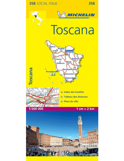 CARTE DEPARTEMENTALE TOSCANA