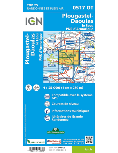 0517OT PLOUGASTEL DAOULAS LE FAOU PNR D'ARMORIQUE