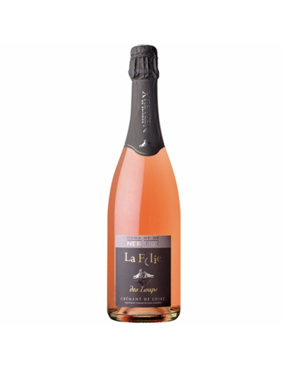CRÉMANT DE LOIRE ROSÉ "FOLIE DES LOUPS"DOMAINE DE NERLEUX