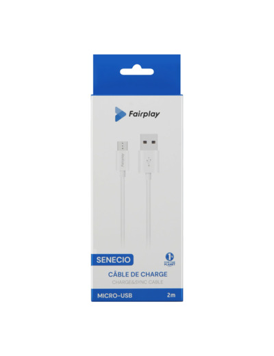 FAIRPLAY SENECIO Câble Micro-USB 2m