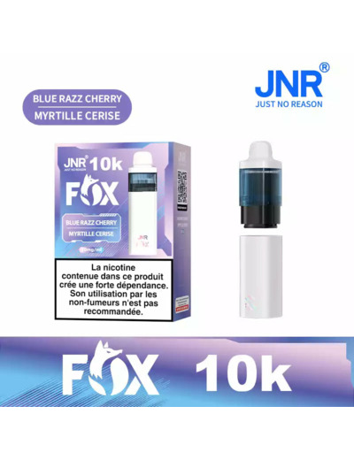 JNR FOX - Puff 10k Blue Razz Cherry