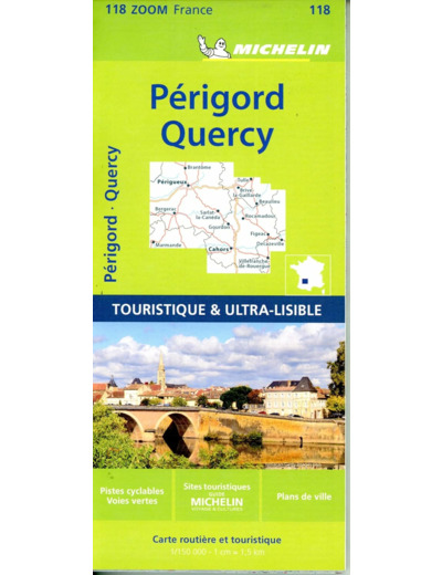 CARTE ZOOM PERIGORD QUERCY