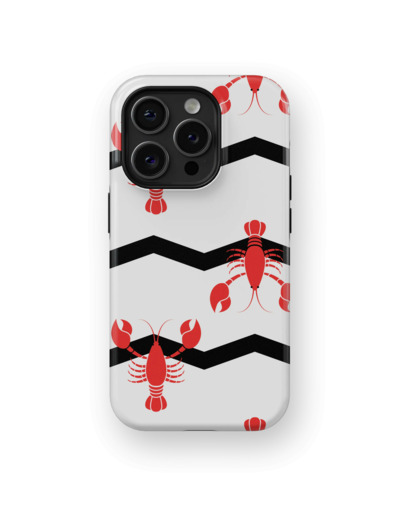Crayfish March |Coque de téléphone 3D 2en1 Ultra-résistante