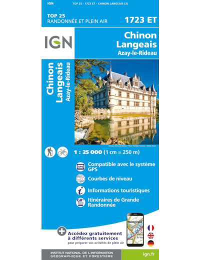 1723ET CHINON - LANGEAIS AZAY-LE-RIDEAU