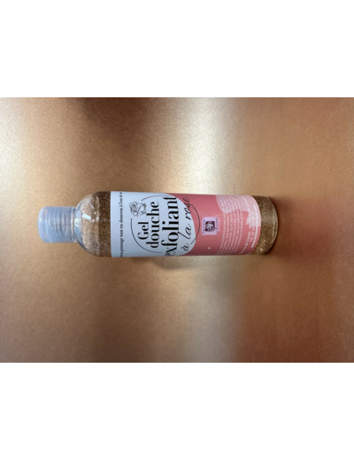 Gel douche exfoliant à la rose (250ml)
