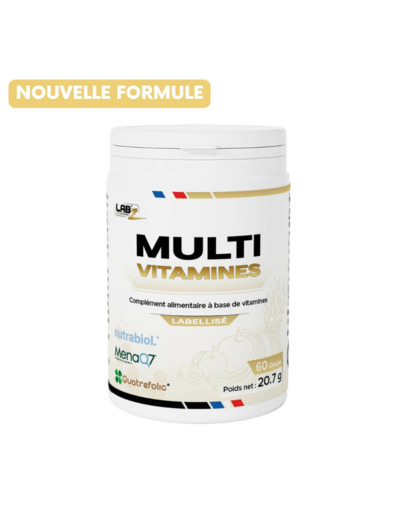 LabZNutrition - MultiVitamines - 60 gélules - 06/2027