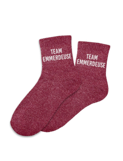 STC Chaussettes paillettes team emmerdeuse