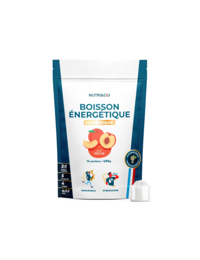 NUTRI AND CO BOISSON ENERGETIQUE ISOTONIQUE 490G