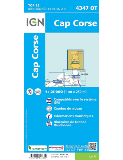 4347OT CAP CORSE