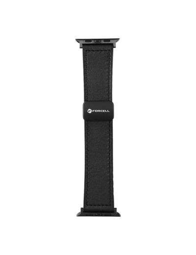 APPLE Watch Bracelet Moderne en similicuir avec fermoir magnétique