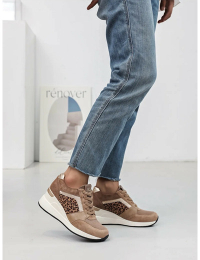 Basket compensée brown - liliane - Findlay