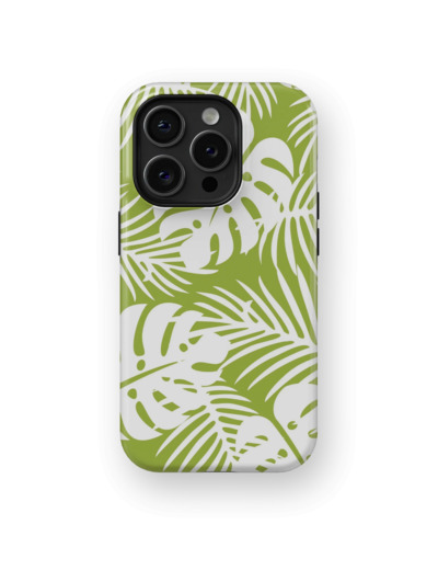Monstera Mood | Coque de téléphone 3D 2en1 Ultra-résistante