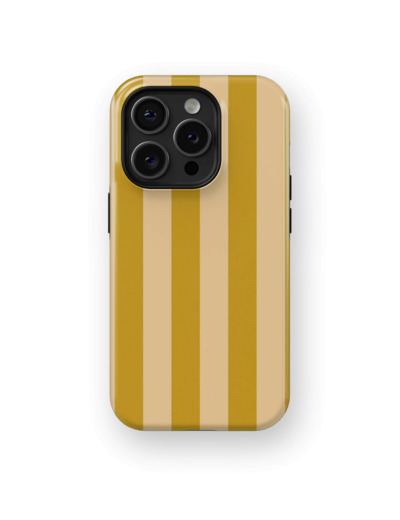 Salted Caramel Stripes Case | Coque de téléphone 3D 2en1 Ultra-résistante
