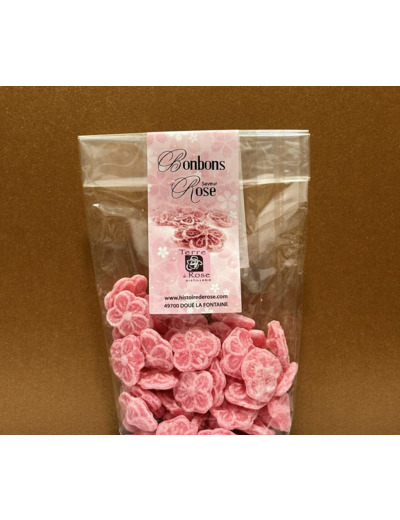 Bonbons à la rose (100gr)