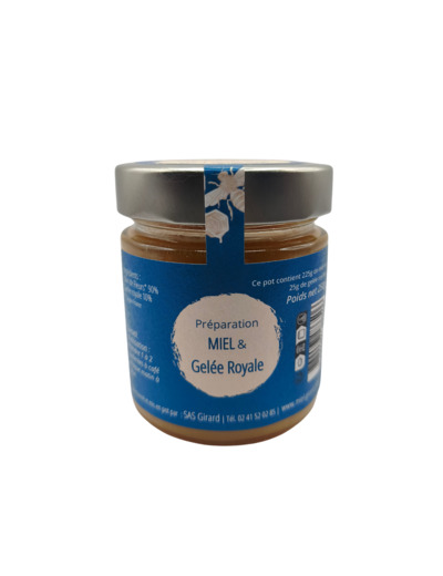 Préparation Miel et Gelée Royale 10%