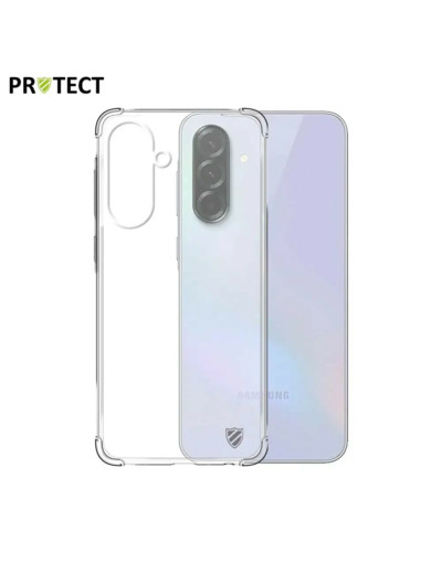 PROTECT Coque Silicone Renforcée Transparente pour Samsung Galaxy A37 / A57 / A27 / A17