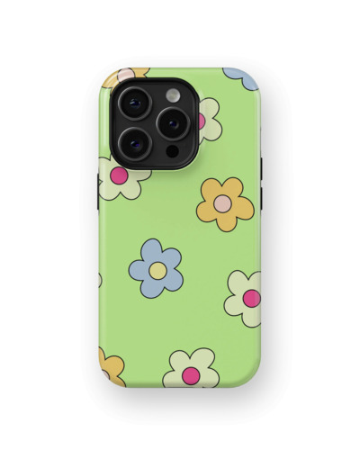 Childish Flowers | Coque de téléphone 3D 2en1 Ultra-résistante