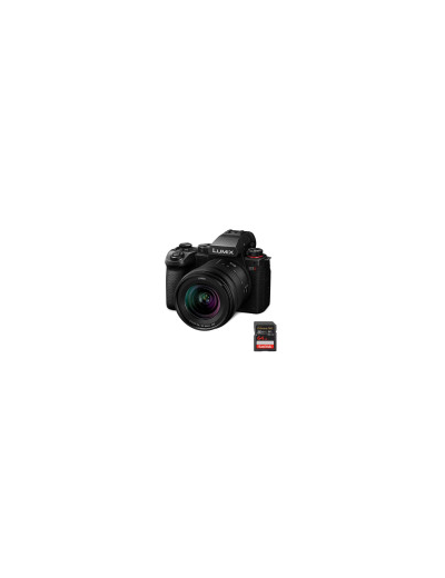 PANASONIC LUMIX DC-S5 II + L 20-60 mm f/3,5-5,6 S + SD 64GO