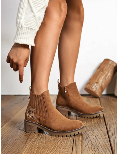 Bottines femme Camel - Thais - Findlay