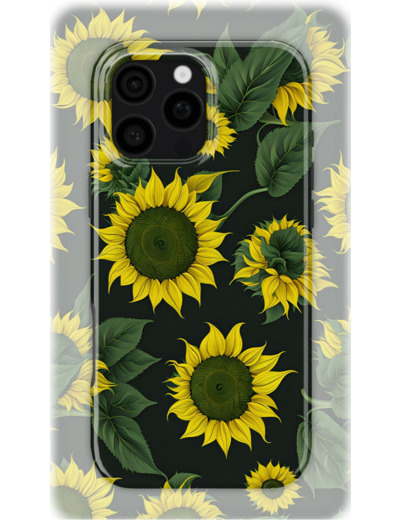 Sunflower Serenity | Coque de téléphone 3D 2en1 Ultra-résistante