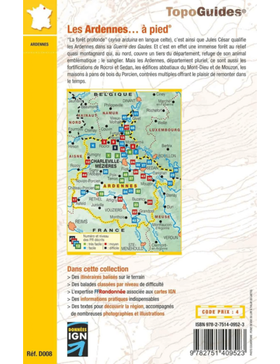 LES ARDENNES... A PIED - REF. D008