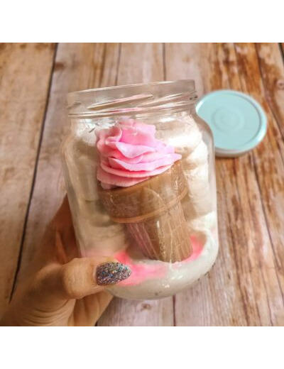 Bougie XXL - GLACE A L'ITALIENNE VANILLE FRAISE