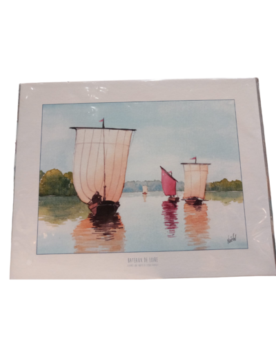 Tableau reproduction aquarelle