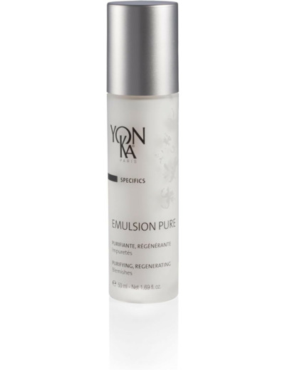 Emulsion Pure Lotion Purifiante Yonka 50ml - Purifie, Assainit et Élimine les Traces de l'Acné