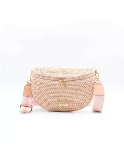 P408- Banane Paille Flora & Co (rose pâle)