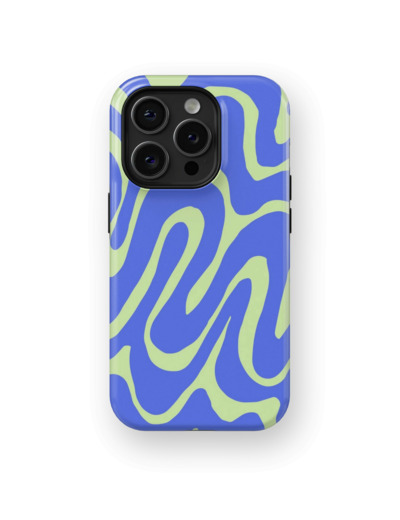 Neon Ripples | Coque de téléphone 3D 2en1 Ultra-résistante