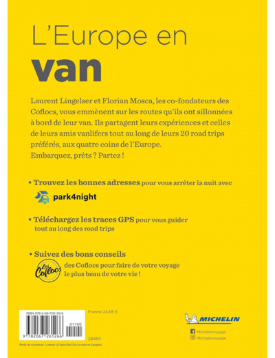 LIVRES THEMATIQUES TOURISTIQUE - L'EUROPE EN VAN