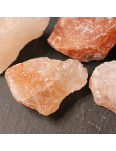 Sel rose de l'Himalaya en gros morceaux