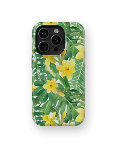 Tropical Daffodil | Coque de téléphone 3D 2en1 Ultra-résistante