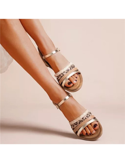 R418- Sandales (T36-T41) (camel)