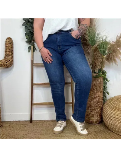 N600- Jean coupe Slim Voggo (T42-T50) (denim foncé)