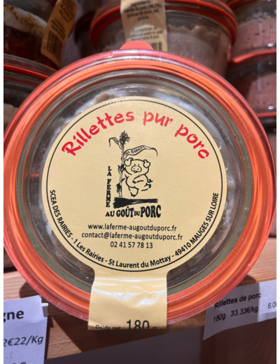 Rillette de porc