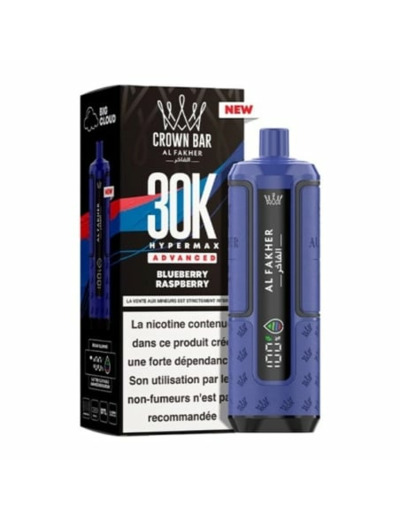 Puff Chicha - Blueberry Raspberry - 30K Al Fakher