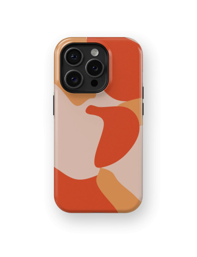 Patchy Orange | Coque de téléphone 3D 2en1 Ultra-résistante