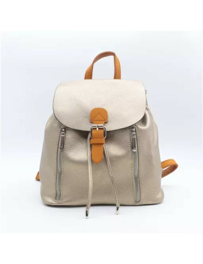 P385- Sac à Dos grainé Flora & Co (doré)