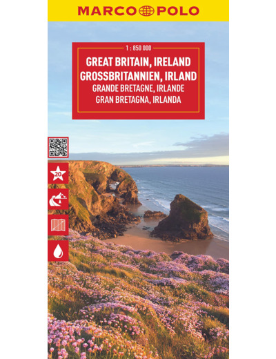 GRANDE BRETAGNE, IRLANDE 1 : 850.000 - MARCO POLO HIGHLIGHTS